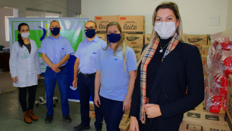 Mili SA doa 2,5 toneladas de alimentos para Hospital Santa Cruz