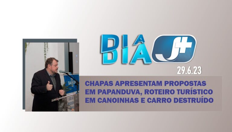 Chapas apresentam propostas em Papanduva, roteiro turístico em Canoinhas e carro destruído