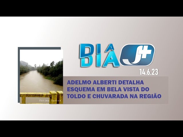 Adelmo Alberti detalha esquema em Bela Vista do Toldo e chuvarada na região em destaque