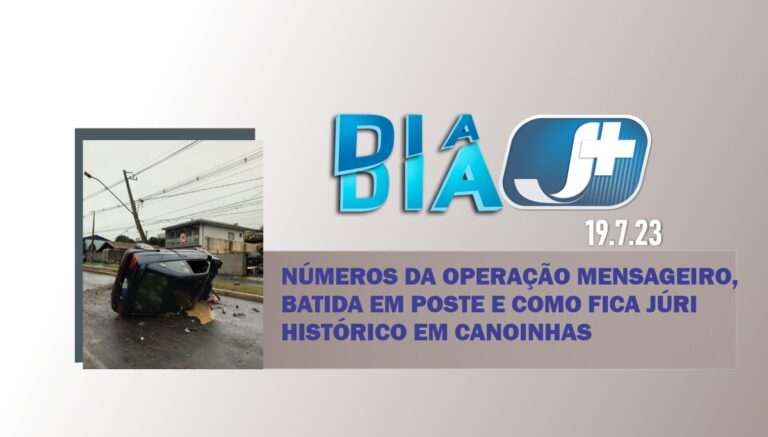 Números da operação Mensageiro, batida em poste e como fica júri histórico em Canoinhas