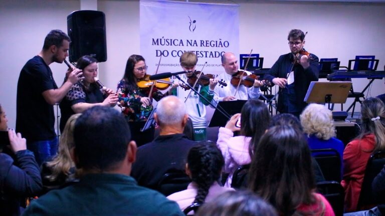 Apresentações de alunos marcam encerramento da 2ª Oficina de Música da Região do Contestado