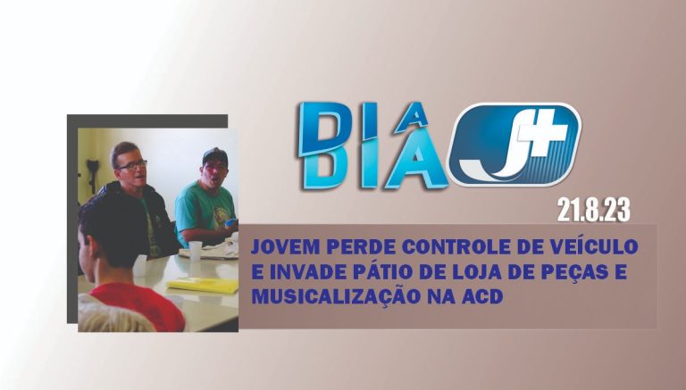 Jovem perde controle de veículo e invade pátio de loja de peças e musicalização na ACD