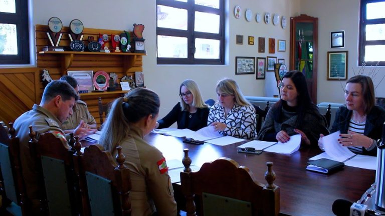 3º Batalhão de Polícia Militar de Canoinhas apresenta Plano de Contingência Escolar
