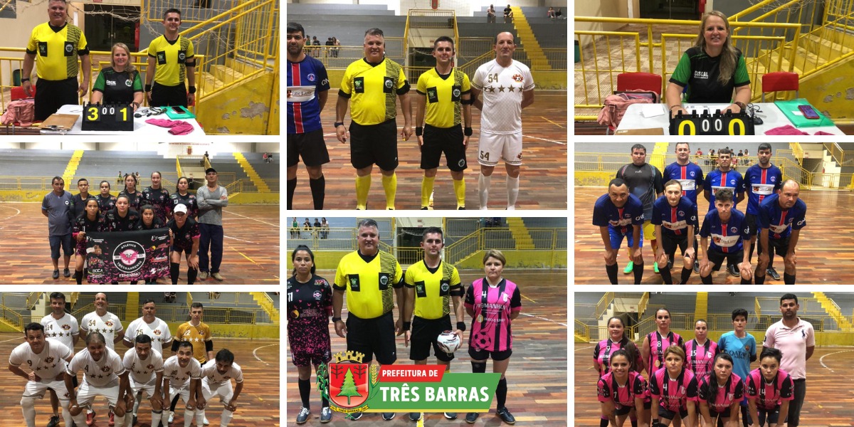 Nova rodada do Campeonato de Futebol de Três Barras é hoje