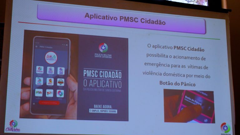 Botão do Pânico da PMSC agiliza atendimento de mulheres vítimas de violência
