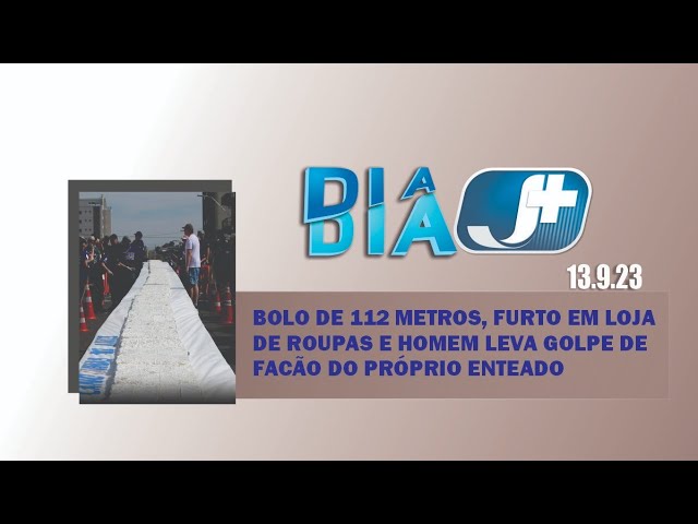 Bolo de 112 metros, furto em loja de roupas e homem leva golpe de facão do próprio enteado