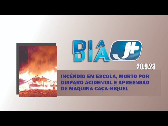 Incêndio em escola, morto por disparo acidental e apreensão de máquina caça-níquel