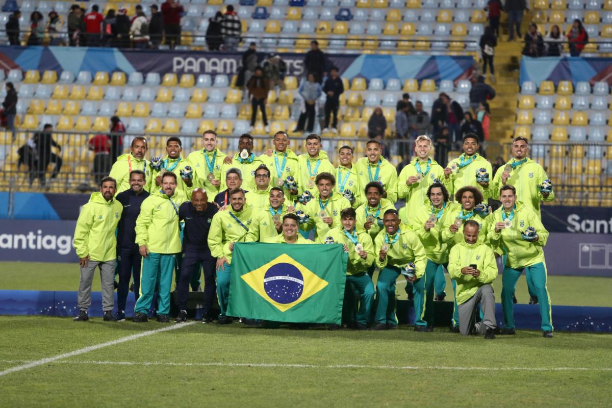 Pan 2023: Brasil vence o Canadá e é ouro no vôlei de praia feminino