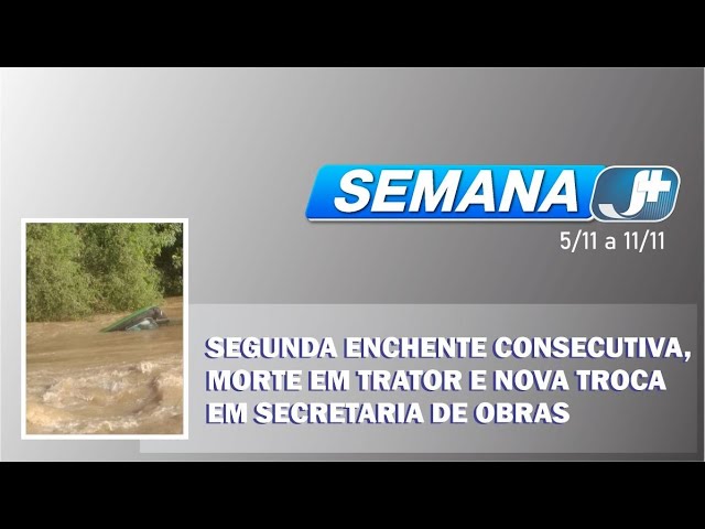 Segunda enchente consecutiva, morte em trator e nova troca em secretaria de obras marcam a semana