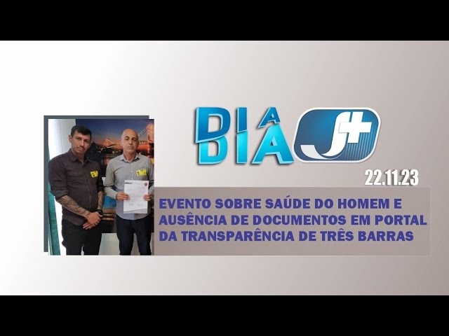 Evento sobre saúde do homem e ausência de documentos em portal da transparência de Três Barras