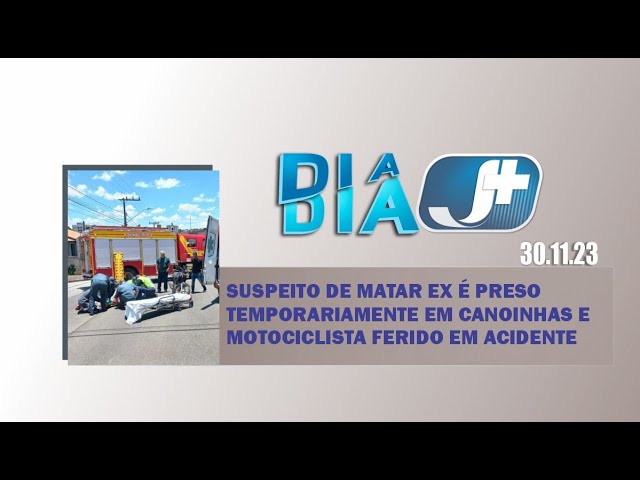Suspeito de matar ex é preso temporariamente em Canoinhas e motociclista ferido em acidente