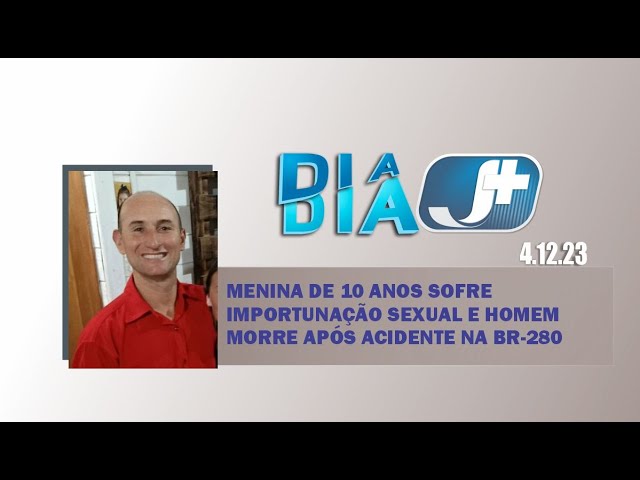 Menina de 10 anos sofre importunação sexual e homem morre após acidente na BR-280