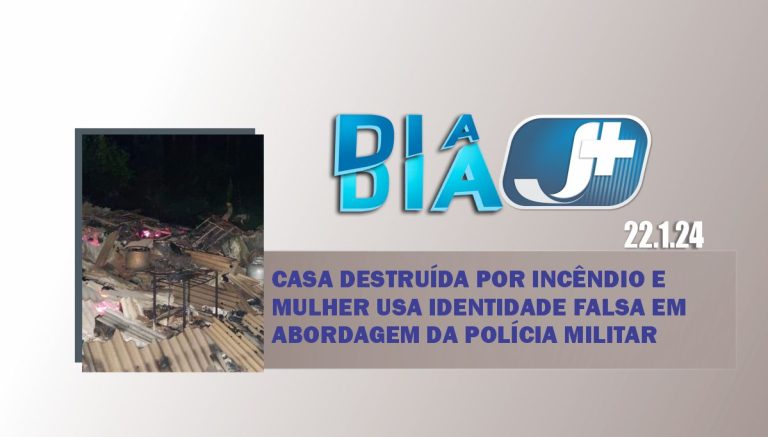 Casa destruída por incêndio e mulher usa identidade falsa em abordagem da Polícia Militar