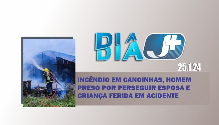 Incêndio em Canoinhas, homem preso por perseguir esposa e criança ferida em acidente