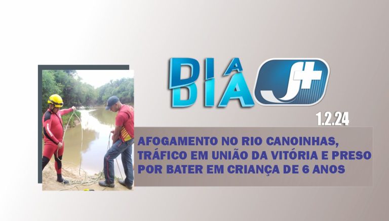 Afogamento no rio Canoinhas, tráfico em União da Vitória e preso por bater em criança de 6 anos