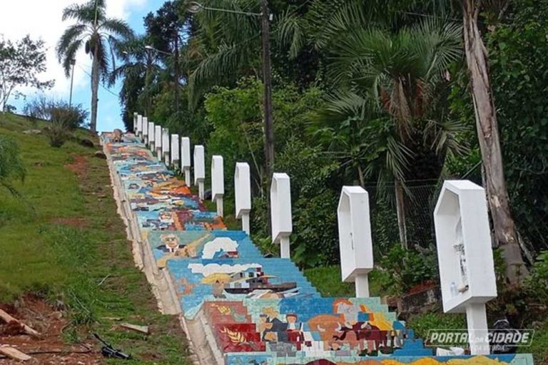 Revitalização do Morro do Cristo, em União da Vitória, será entregue no próximo domingo