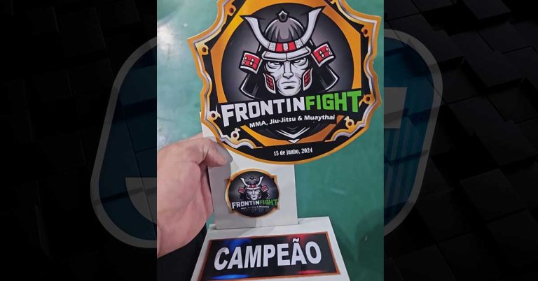 Atleta de Canoinhas é campeão de Jiu-Jitsu no Frontin Fight no Paraná