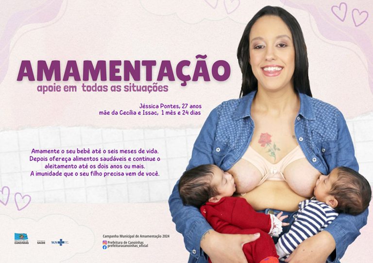 Canoinhas: Campanha Municipal de Amamentação terá palestra gratuita nesta sexta
