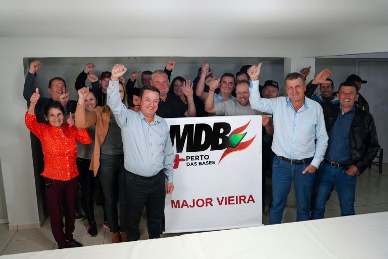 MDB lança chapa pura em Major Vieira