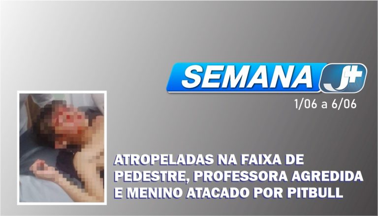 Atropeladas na faixa de pedestre, professora agredida e menino atacado por Pitbull